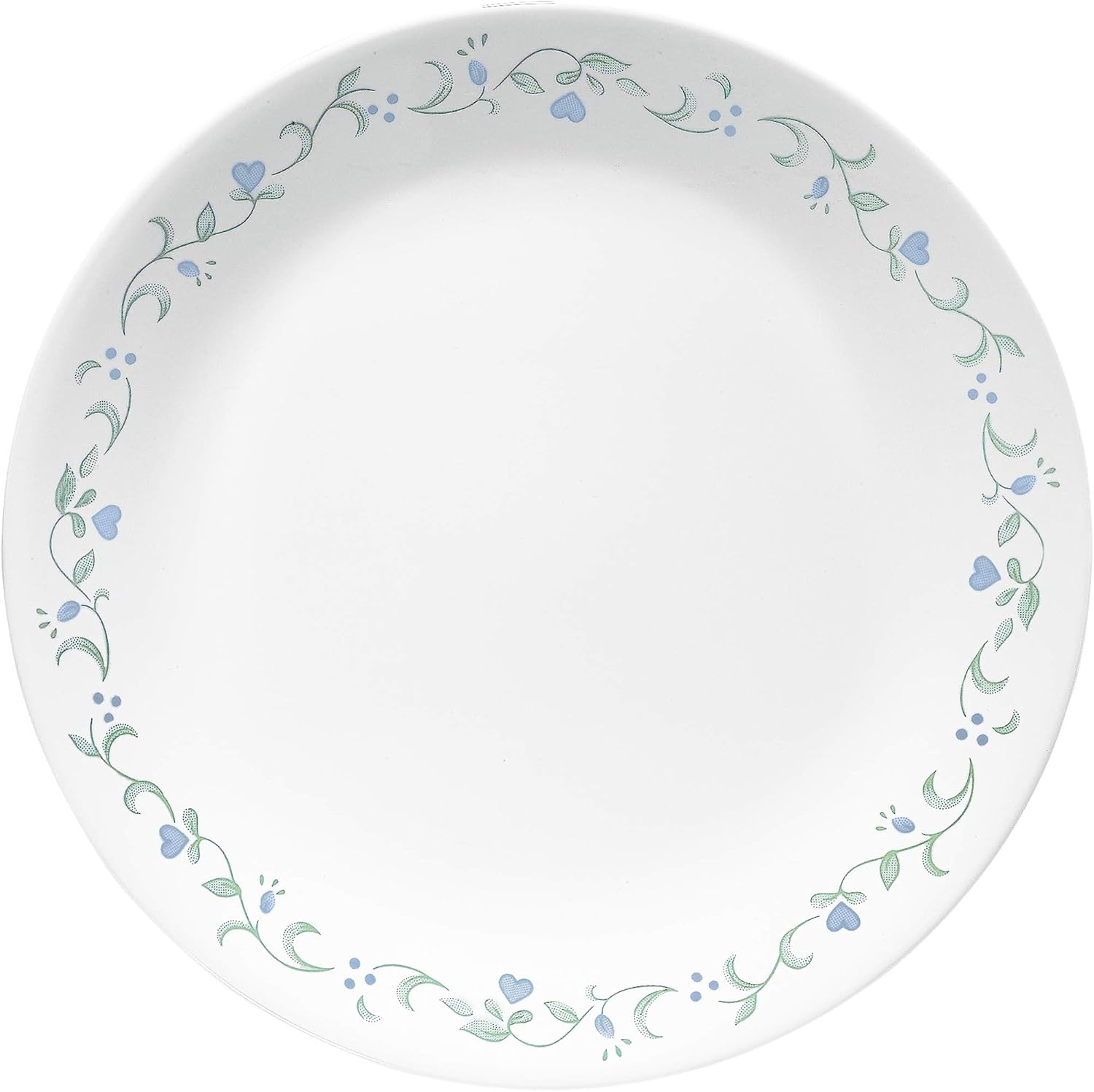 image:imageCorelle Rolling Waves 85 Lunch Plates Set of 6 Coastal Blue Vitrelle Glass Salad amp Lunch Plates Lightweight ChipResistant Dishwasher Microwave amp Oven Safe Made in USACountry Cottage