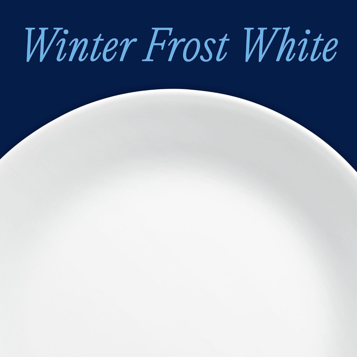 image:imageCorelle Vitrelle 6Piece SoupCereal Bowl Set Triple Layer Glass and Chip Resistant 18Oz Lightweight Round Bowls Winter Frost White1025 Dinner Plates