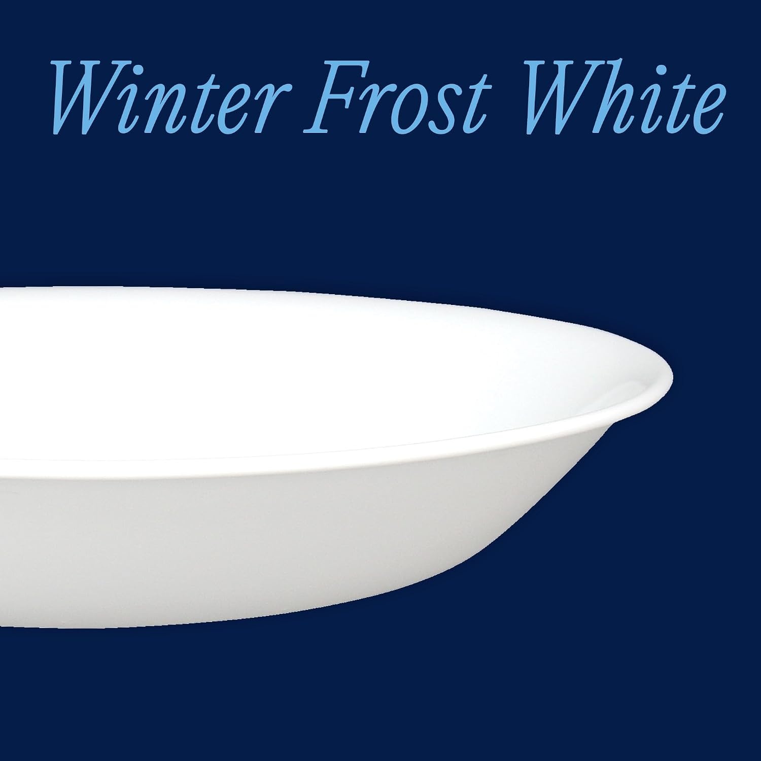 image:imageCorelle Vitrelle 6Piece SoupCereal Bowl Set Triple Layer Glass and Chip Resistant 18Oz Lightweight Round Bowls Winter Frost White6PC 20oz Bowls