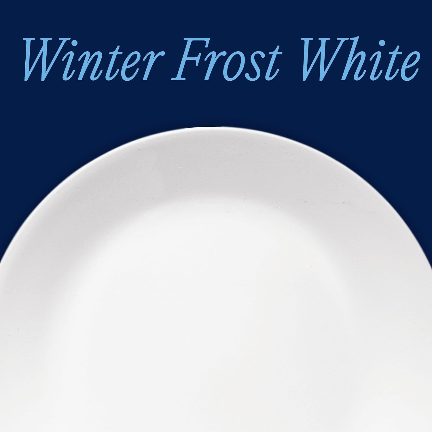image:imageCorelle Vitrelle 6Piece SoupCereal Bowl Set Triple Layer Glass and Chip Resistant 18Oz Lightweight Round Bowls Winter Frost White6PC 85 Salad Plates