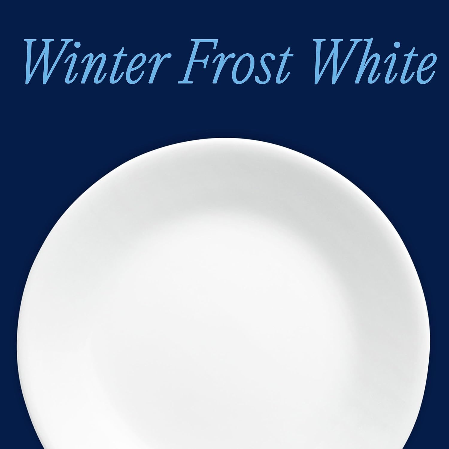 image:imageCorelle Vitrelle 6Piece SoupCereal Bowl Set Triple Layer Glass and Chip Resistant 18Oz Lightweight Round Bowls Winter Frost White8PC 675 Appetizer Plate
