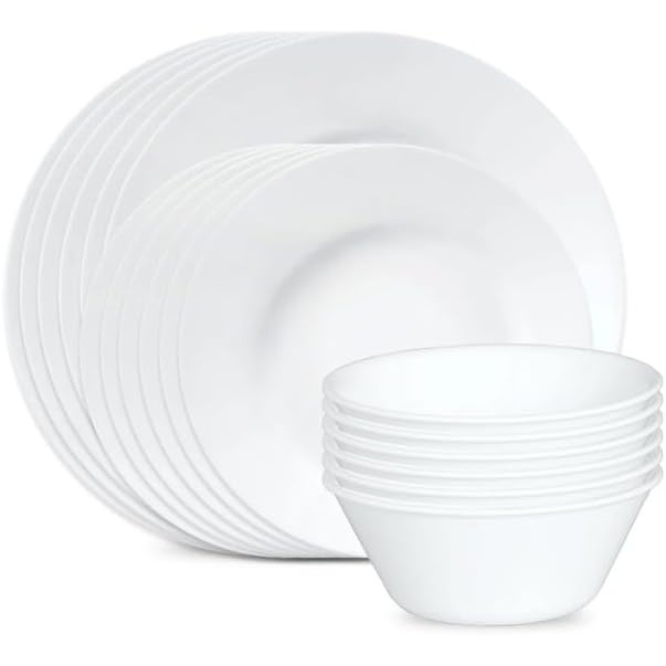 image:imageCorelle Luxe Atlas 18Piece Dinnerware Set Service for 6Luxe Heritage