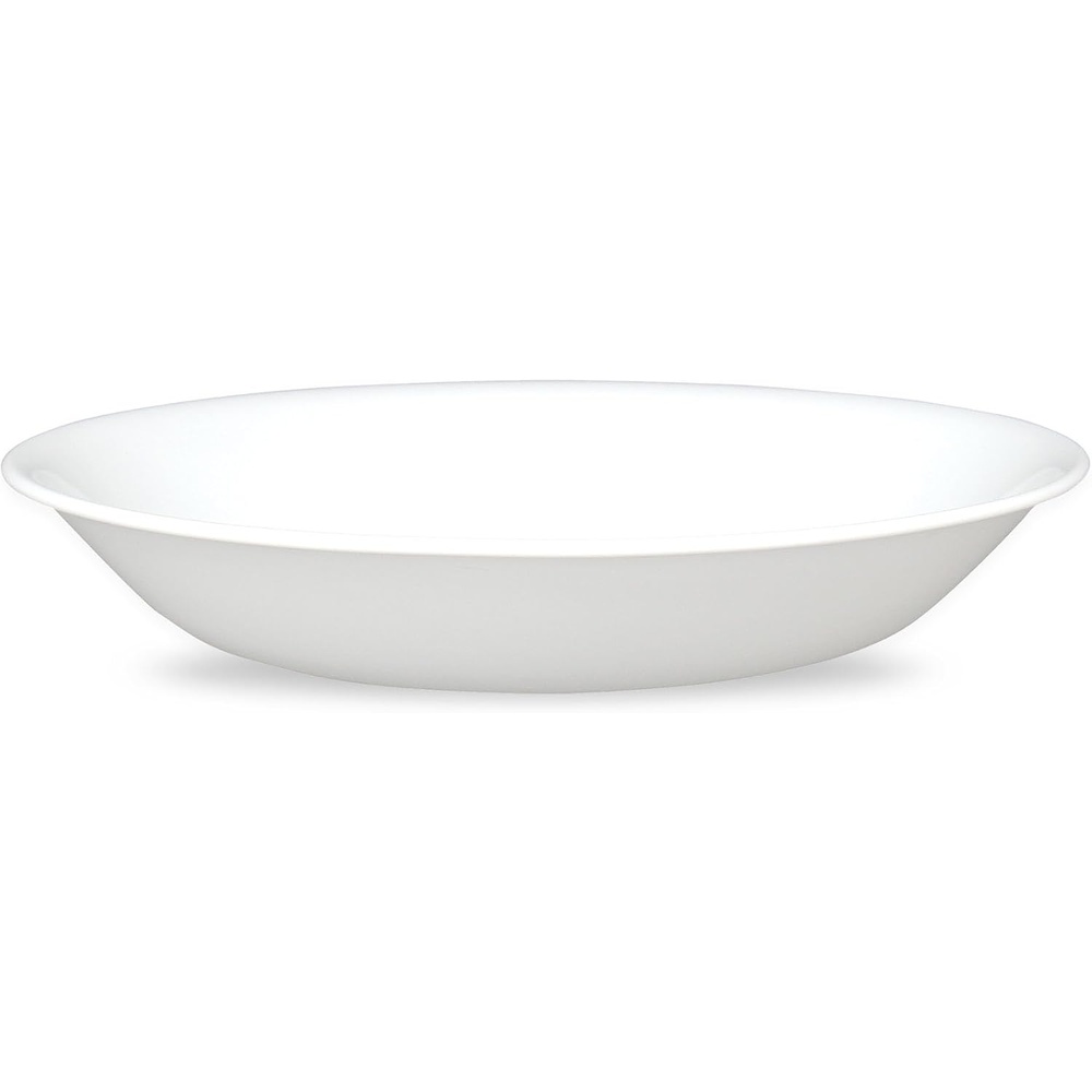 image:imageCorelle Vitrelle 6Piece SoupCereal Bowl Set Triple Layer Glass and Chip Resistant 18Oz Lightweight Round Bowls Winter Frost White6PC 20oz Bowls
