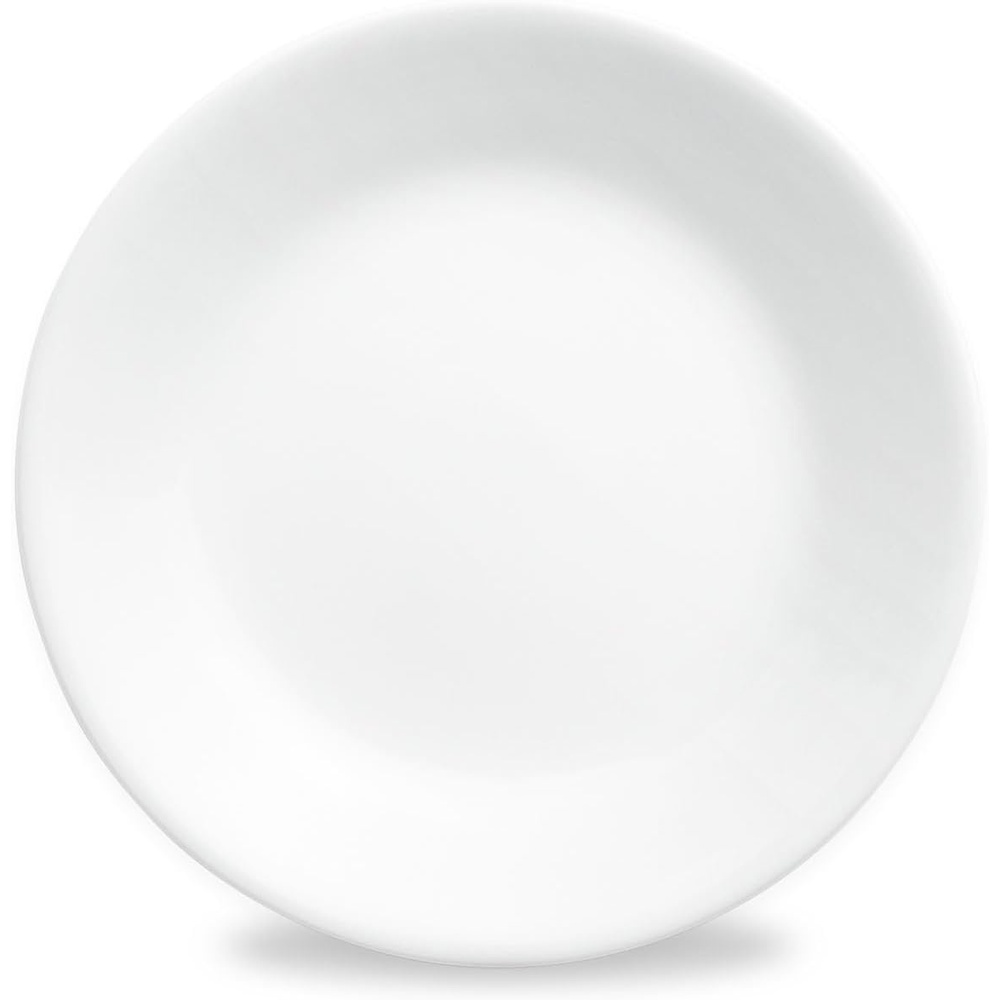 image:imageCorelle Vitrelle 6Piece SoupCereal Bowl Set Triple Layer Glass and Chip Resistant 18Oz Lightweight Round Bowls Winter Frost White6PC 675 Appetizer Plate