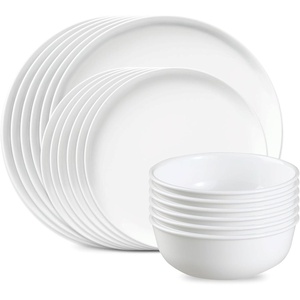 Corelle Luxe Atlas 18-Piece Dinnerware Set, Service for 6(Luxe Atlas)