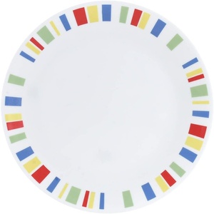 Corelle Modern Round 10.25″ Dinner Plates, Set of 6 | Lightweight, Chip-Resistant | Dishwasher, Microwave & Oven Safe | Made in USA(Memphis)