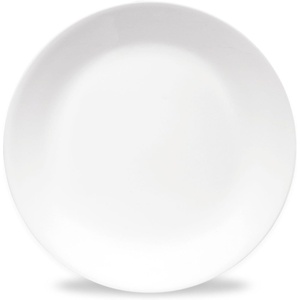 Corelle Vitrelle 6-Piece Soup/Cereal Bowl Set Triple Layer Glass and Chip Resistant, 18-Oz Lightweight Round Bowls, Winter Frost White(6PC 8.5″ Salad Plates)